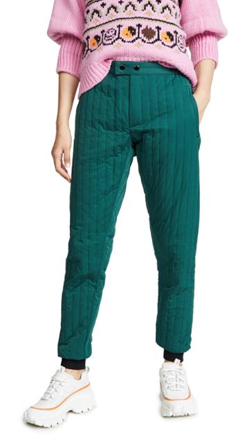 Mads Norgaard Copenhagen Quilted Pansas Joggers