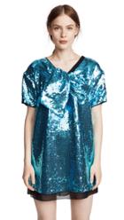 Marc Jacobs Short Sleeve Dress With Front Bow