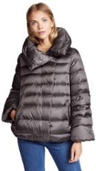 Add Down Down Short Cape Jacket