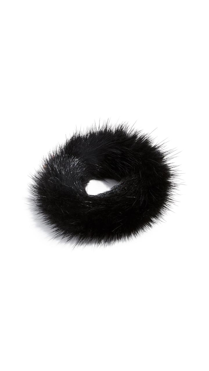 Jocelyn Mink Tail Scrunchie