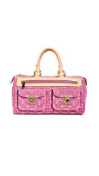 What Goes Around Comes Around Lv Pink Denim Neo Speedy