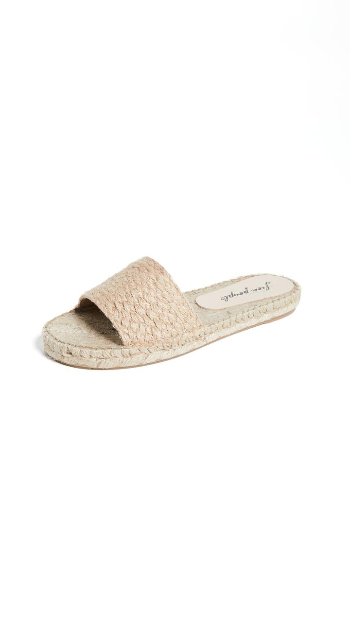 Free People Beach Front Espadrille Slides