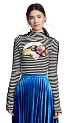 Prabal Gurung Engle Corset Waist Shorts