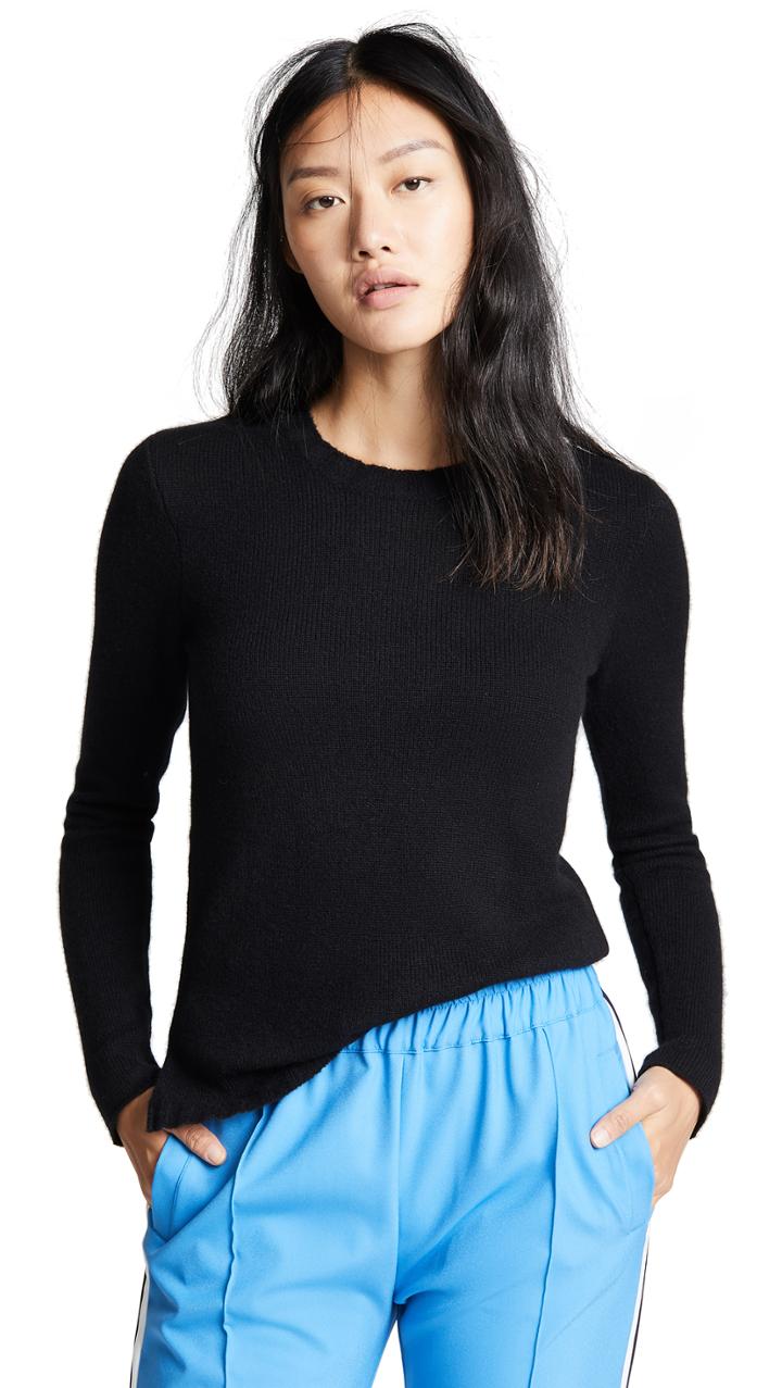 James Perse Crew Neck Cashmere Sweater