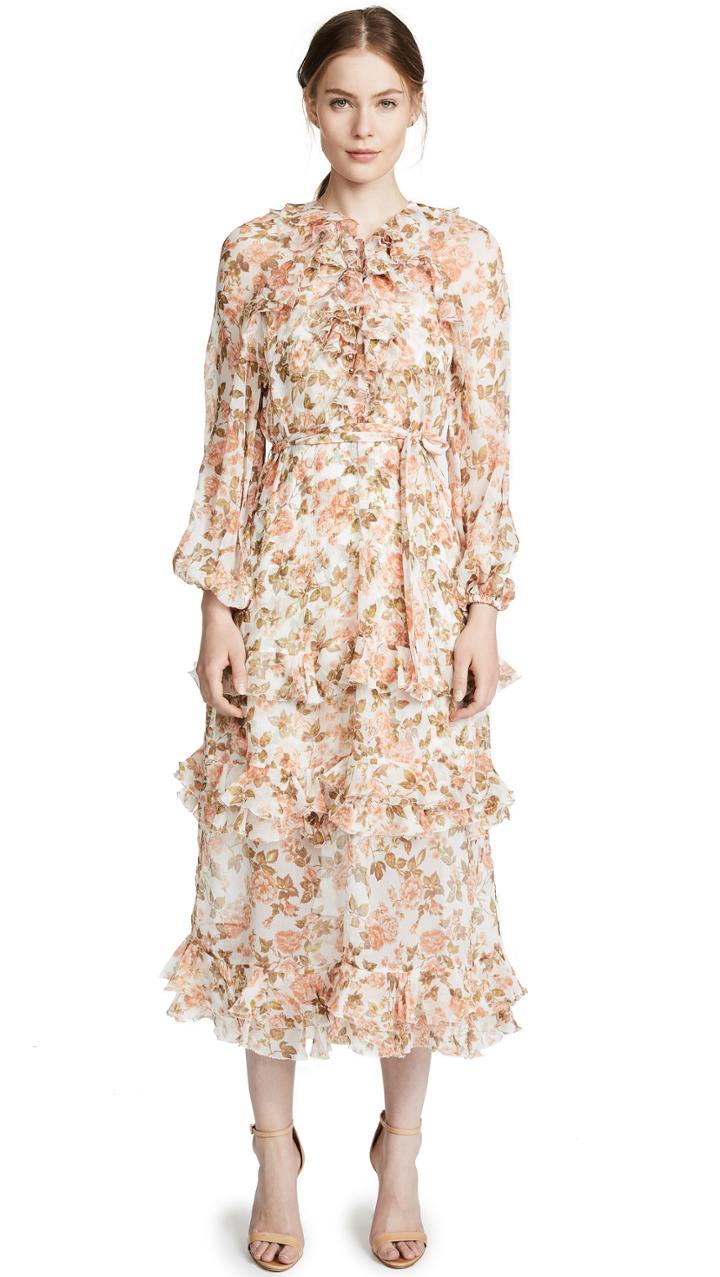 Zimmermann Radiate Frill Dress