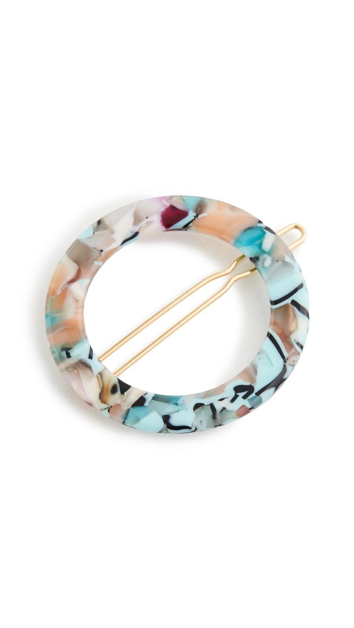 Lele Sadoughi Circle Barrette