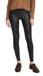 Alice Olivia Maddox Leather High Waisted Leggings