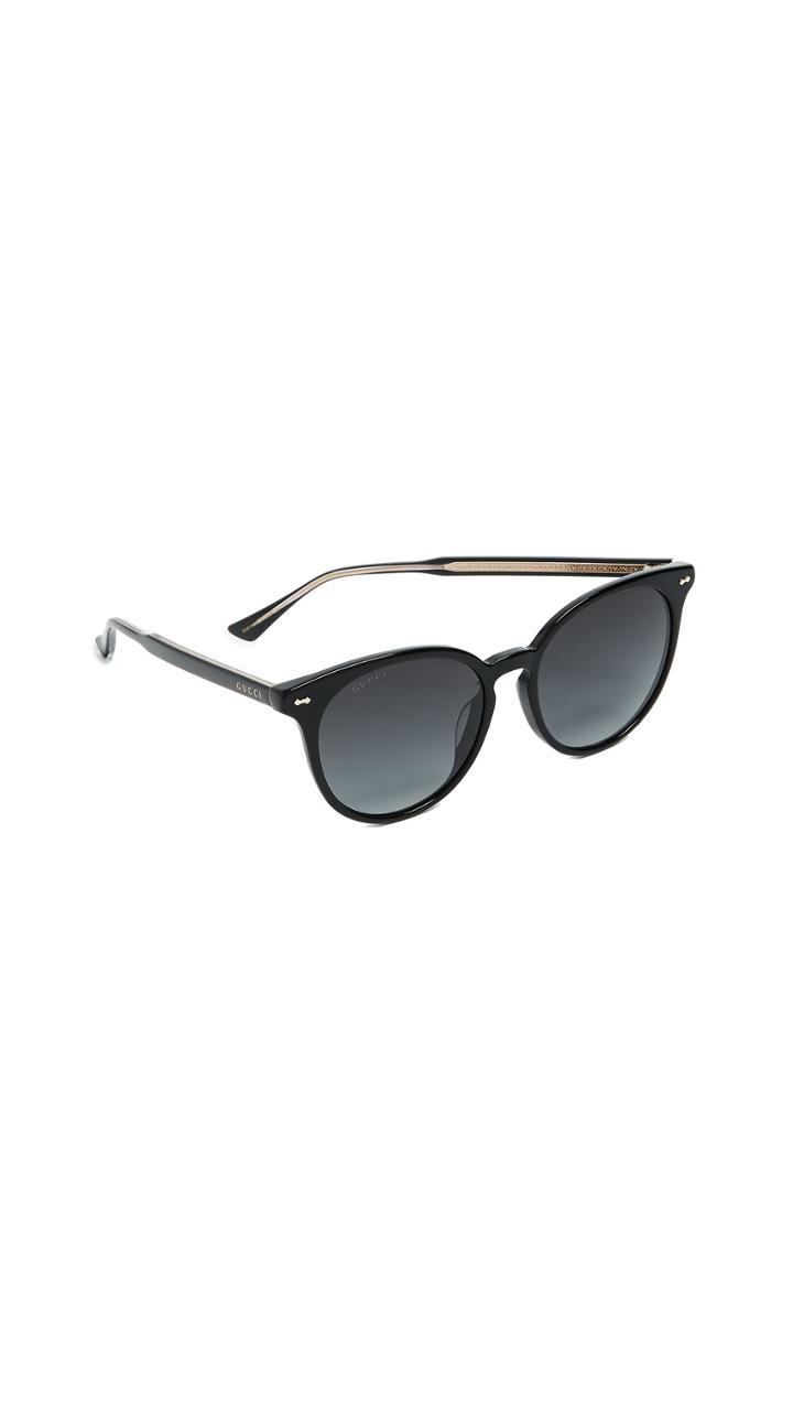 Gucci Opulent Luxury Decor Round Sunglasses
