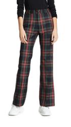 Cynthia Rowley Plaid Wool Pants