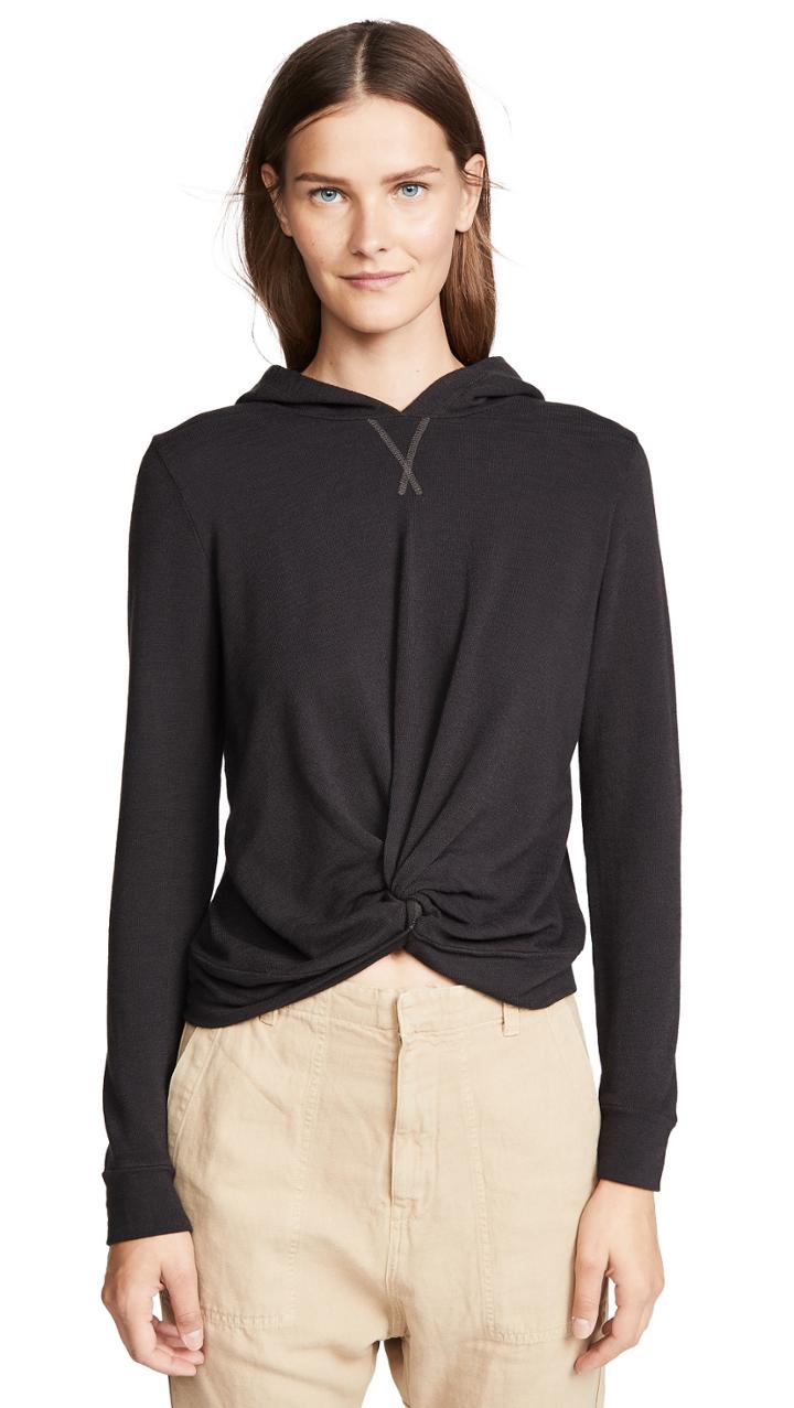 Monrow Supersoft Twist Sweatshirt