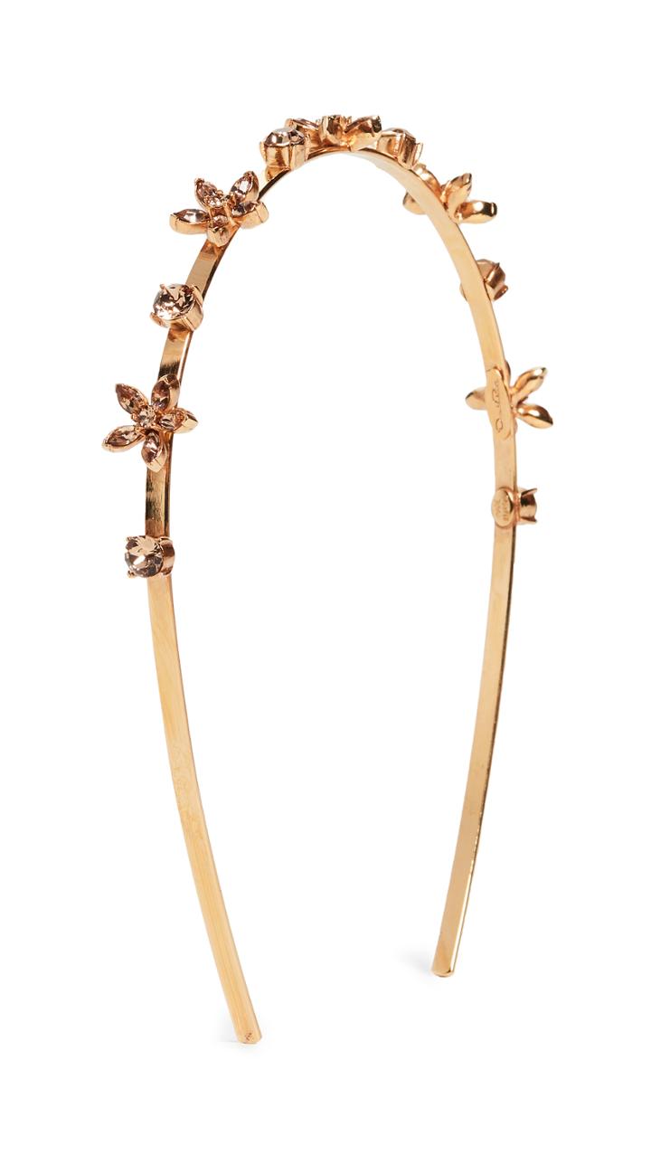 Oscar De La Renta Crystal Star Headband