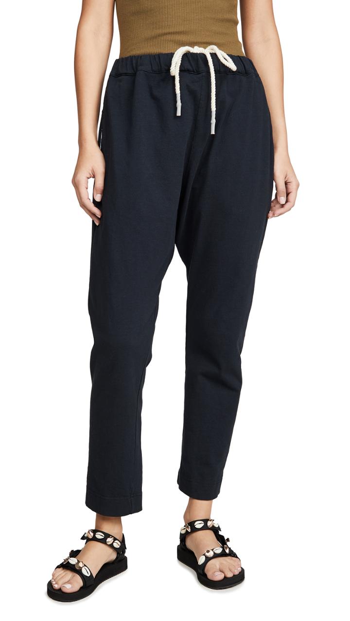 Bassike Double Jersey Long Rise Pants