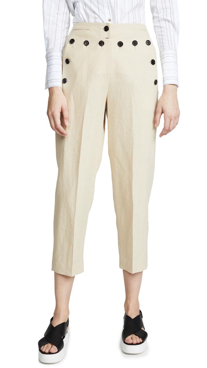 Pushbutton Sailor Button Pants