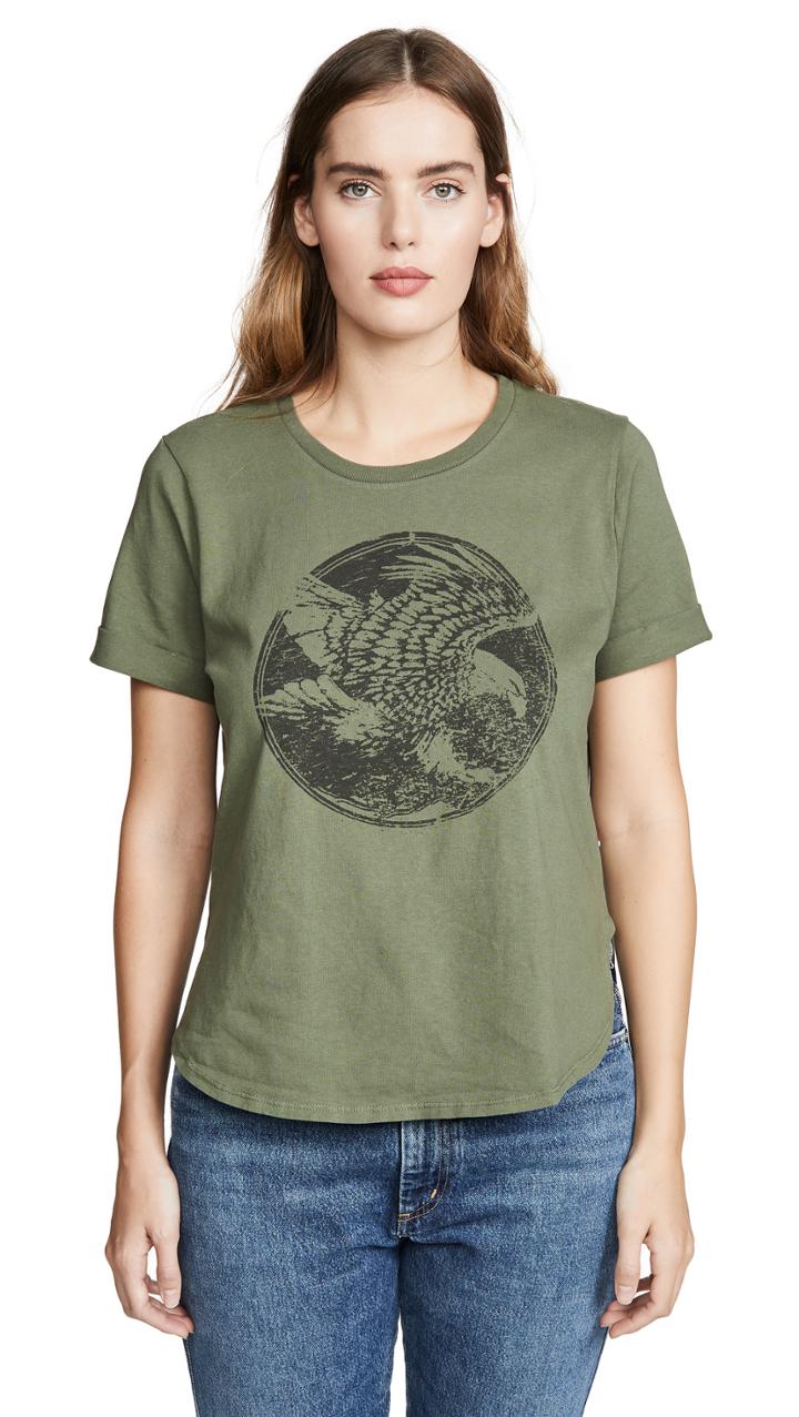 Sol Angeles Eagle Side Slit Tee