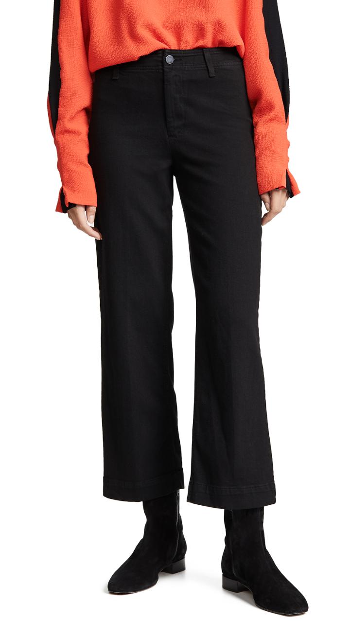 Paige Nellie Clean Culotte Jeans