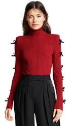 Shushu Tong Ribbed Knit With Bows