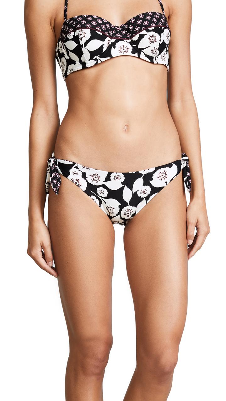 Kate Spade New York Aliso Beach Reversible Tie Side Bikini Bottoms