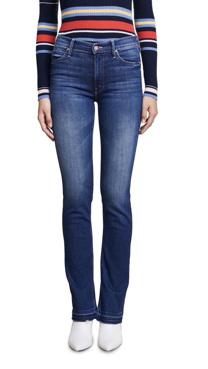 Mother The Rascal Slit Jeans