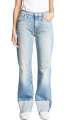 Mother The Dusty Cuff Fray Jeans