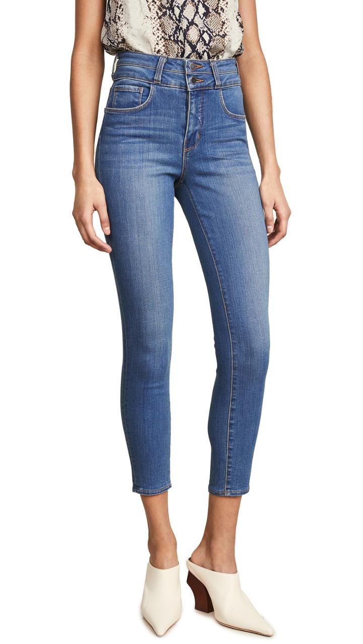 L Agence Peyton High Rise Skinny Jeans