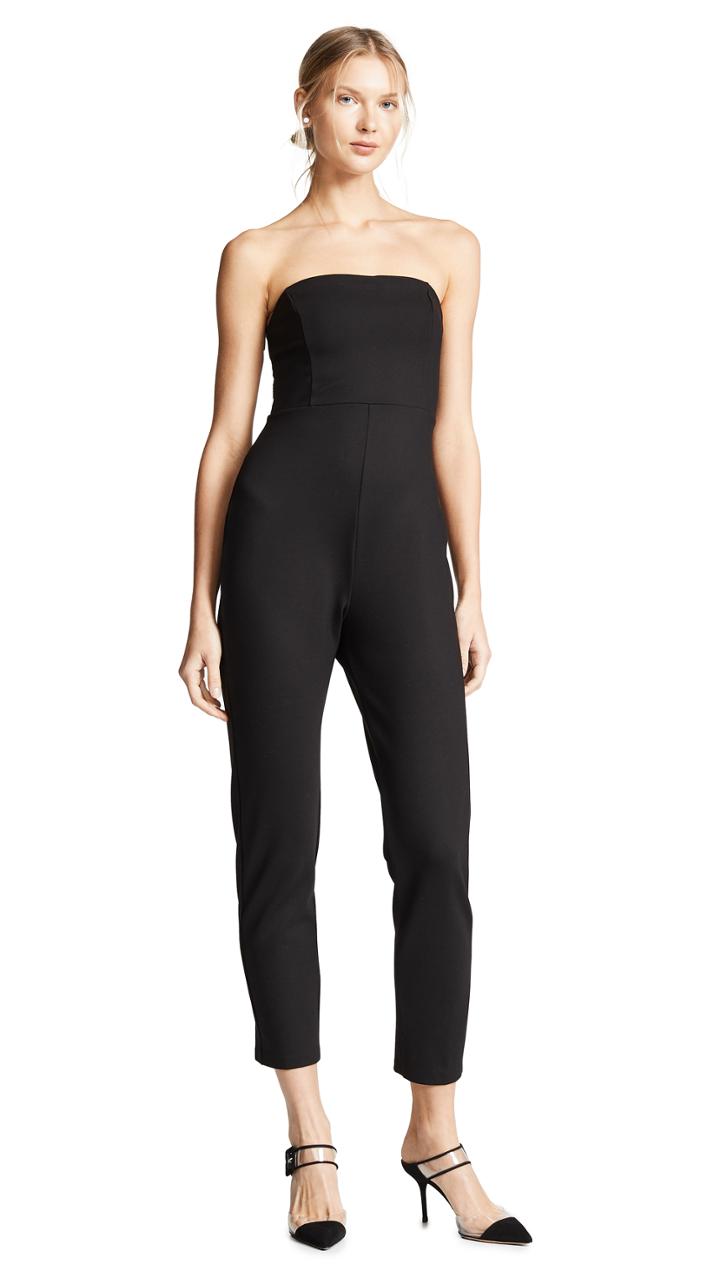 Susana Monaco Strapless Jumpsuit