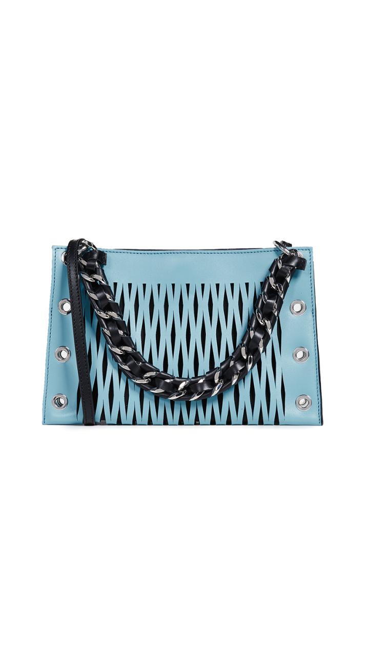 Sonia Rykiel Perforated Chain Bag