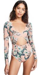 Patbo Botanica Print Cutout Rash Guard