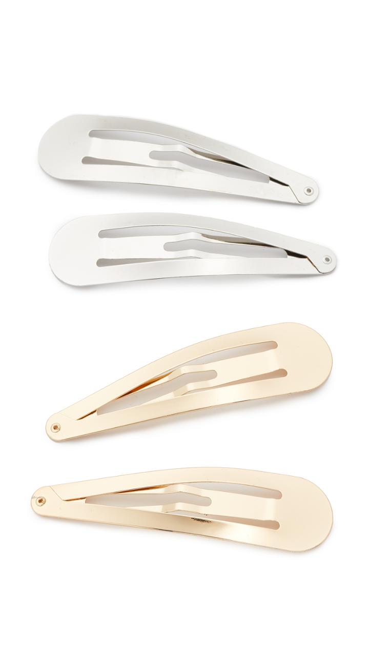 Kitsch Snap Clip Set Of 4