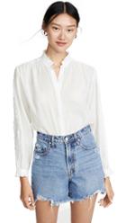 Birds Of Paradis Solene Lace Trim Shirt