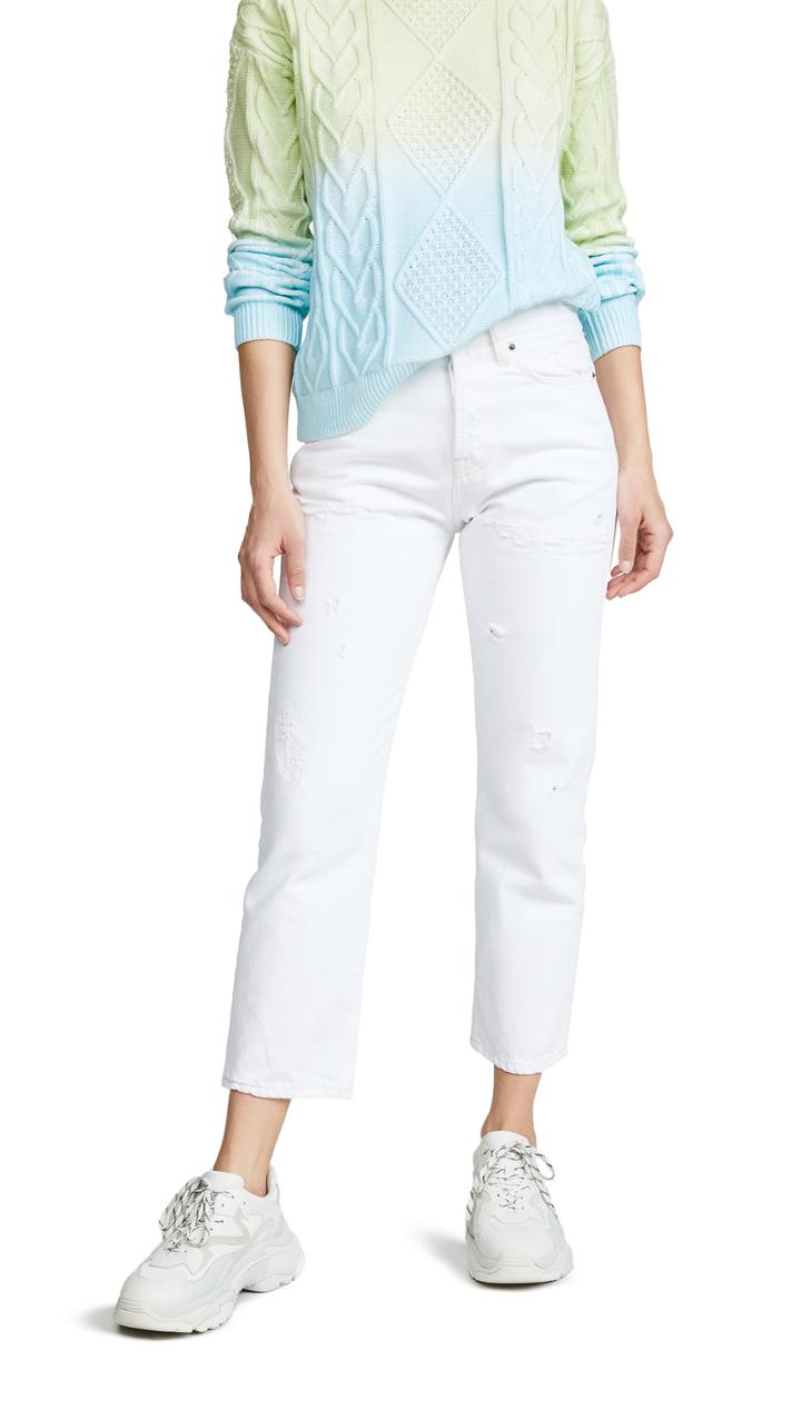 Prps Relaxed Cropped Boyfriend Jeans