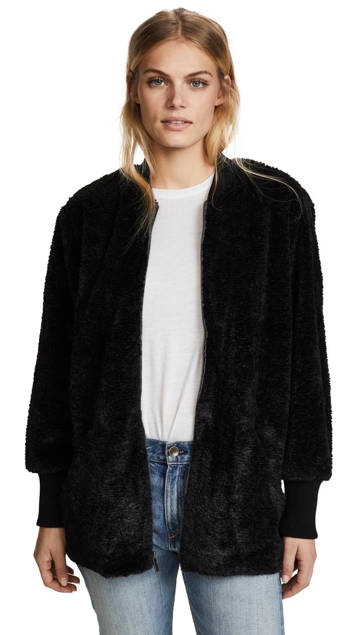 Splendid Gramercy Faux Fur Jacket
