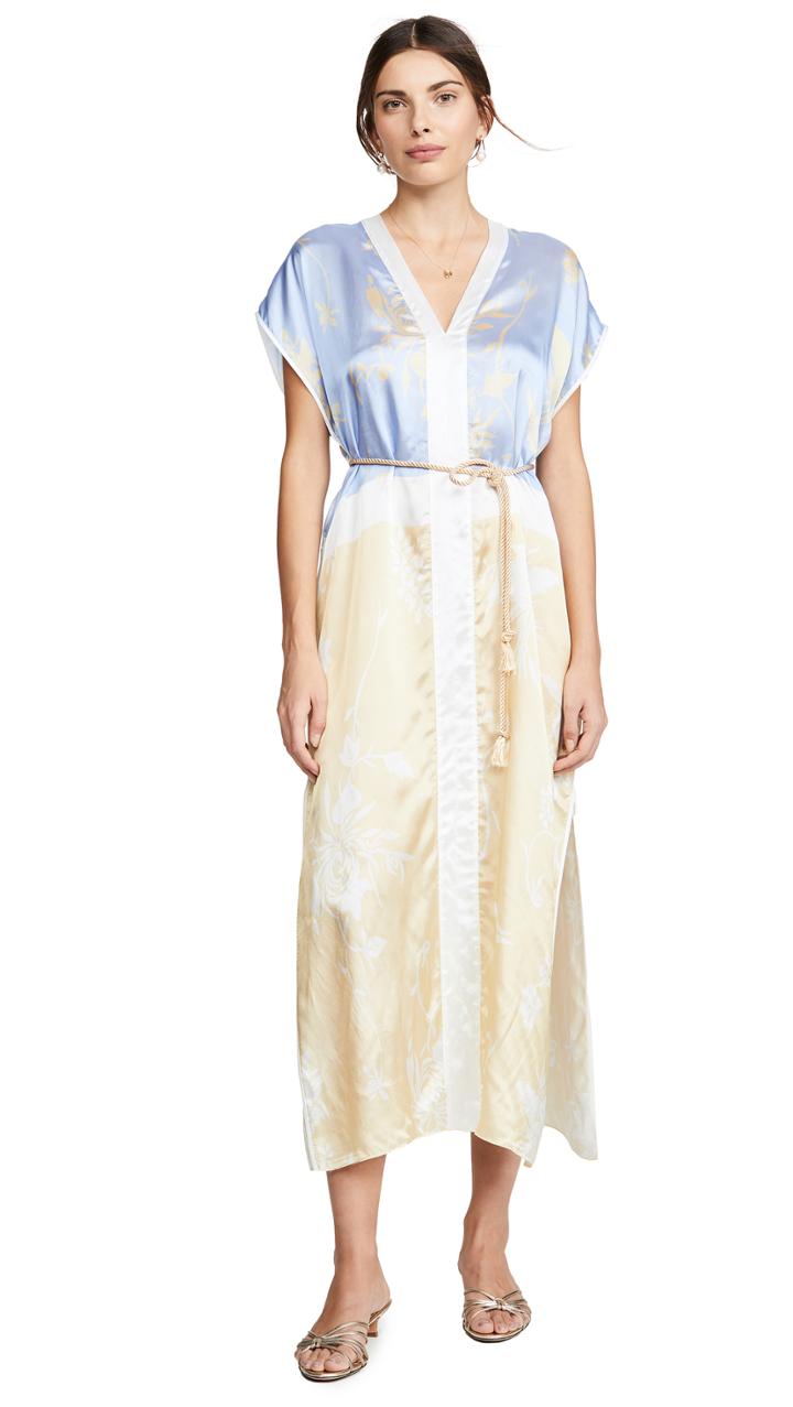 Forte Forte Bougainvillea Print Dress