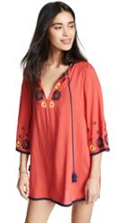 Shoshanna Tie Neck Tunic