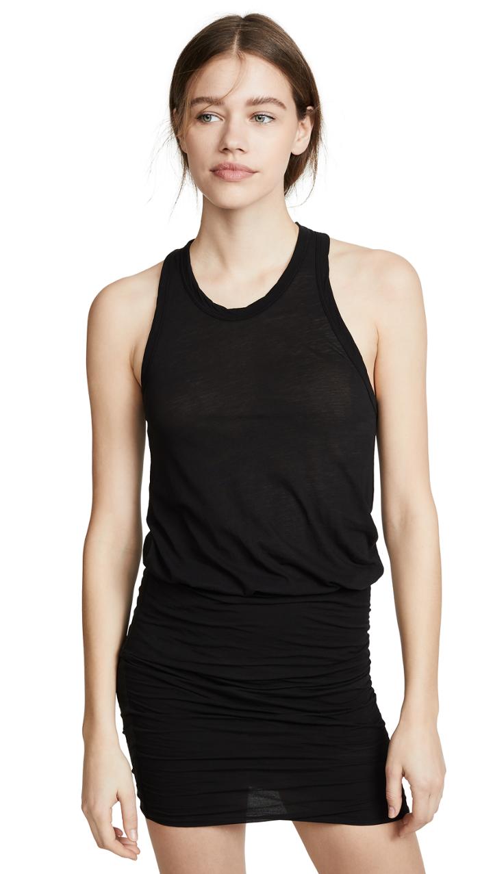 James Perse Racerback Blouson Dress