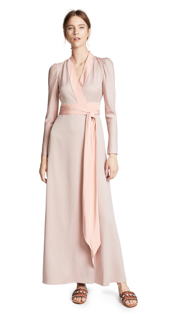 Diane Von Furstenberg Maxi Wrap Dress