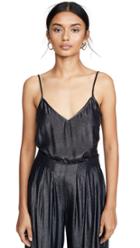 Cushnie Cami Tank With Sheer Back