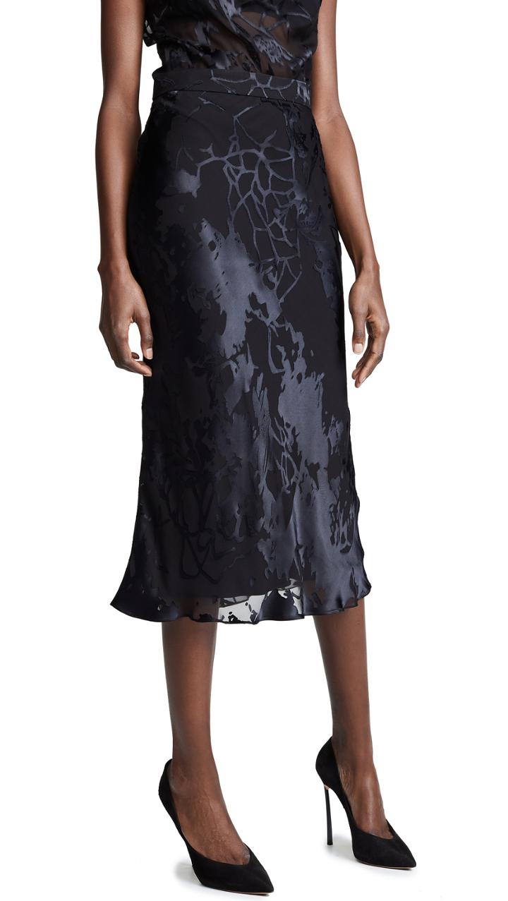 Cushnie Et Ochs High Waisted Bias Pencil Skirt
