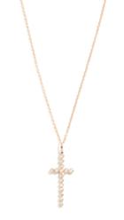 Zoe Chicco 14k Gold Cross Necklace