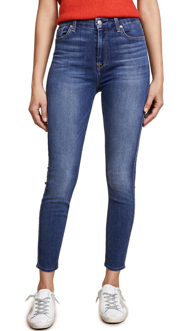 7 For All Mankind B Air Aubrey Ankle Skinny Jeans