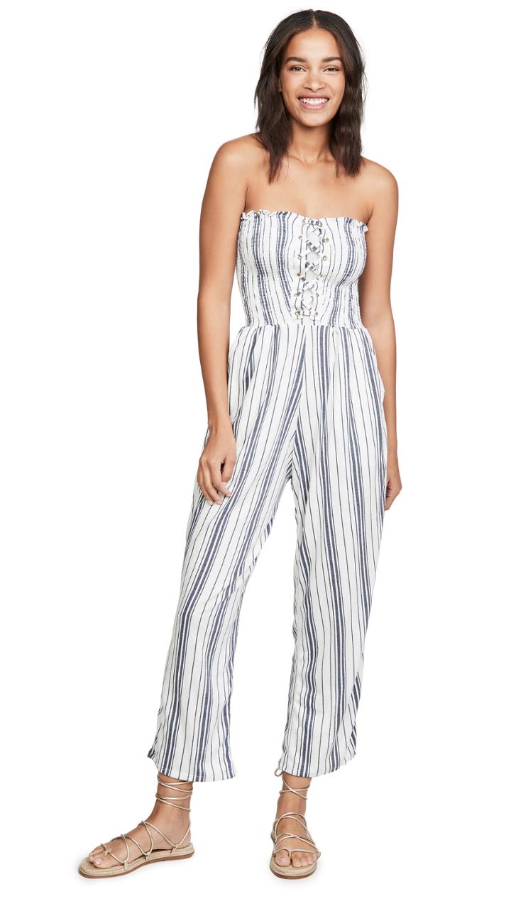 Peixoto Strapless Jumpsuit