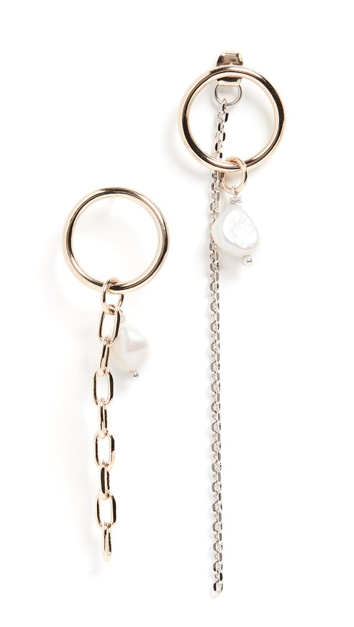 Justine Clenquet Courtney Earrings