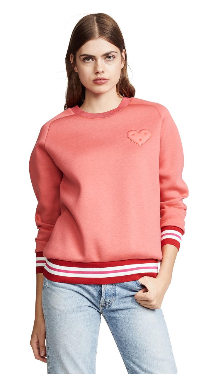 Anya Hindmarch Chubby Heart Sweatshirt