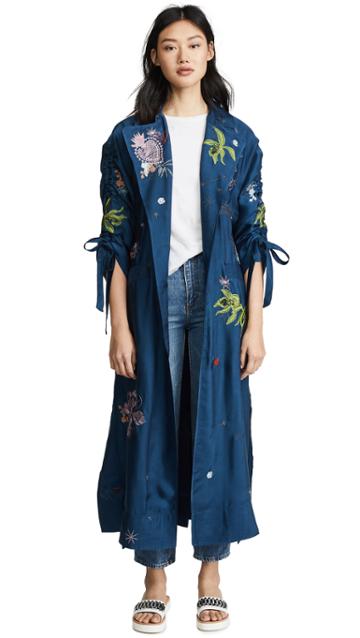 Cinq A Sept Embroidered Aziza Jacket