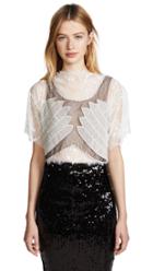 Loyd Ford Lace Crop Top