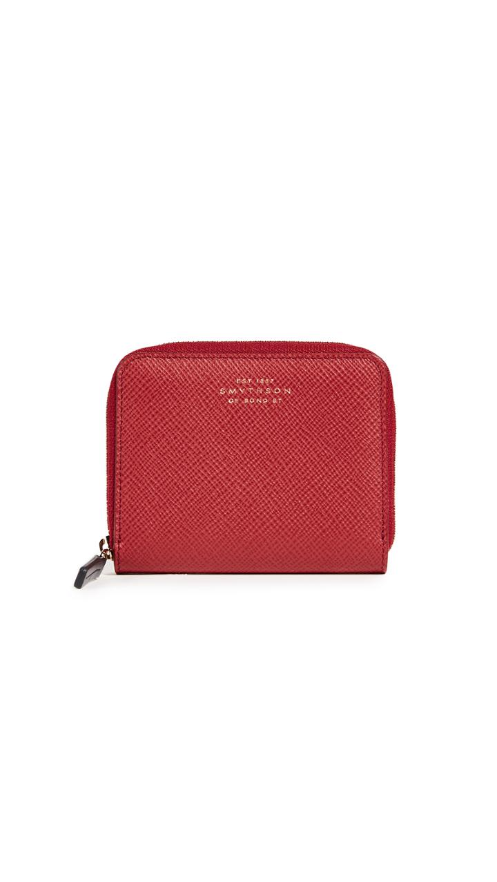 Smythson Panama Zip Coin Purse