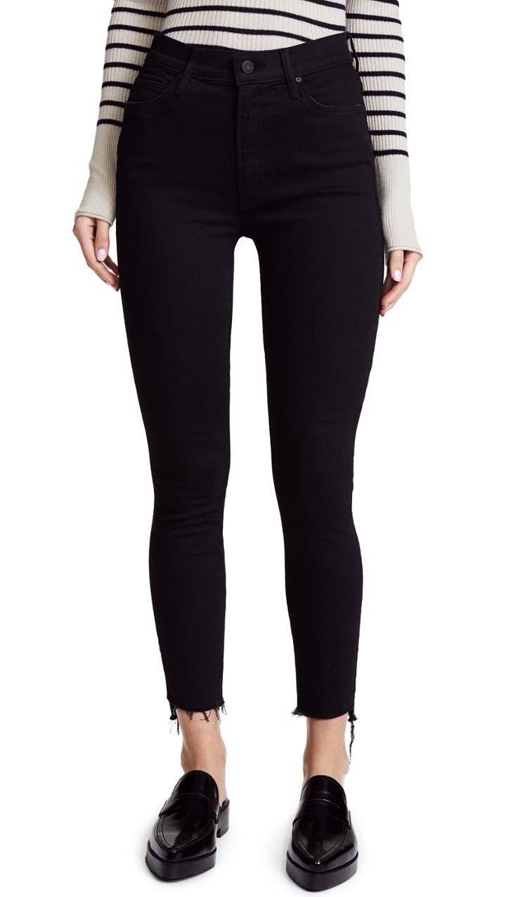 Mother The Stunner Step Hem Ankle Jeans
