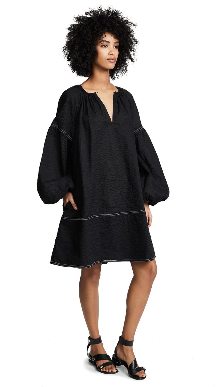 Lee Mathews Lilian Balloon Sleeve Tunic
