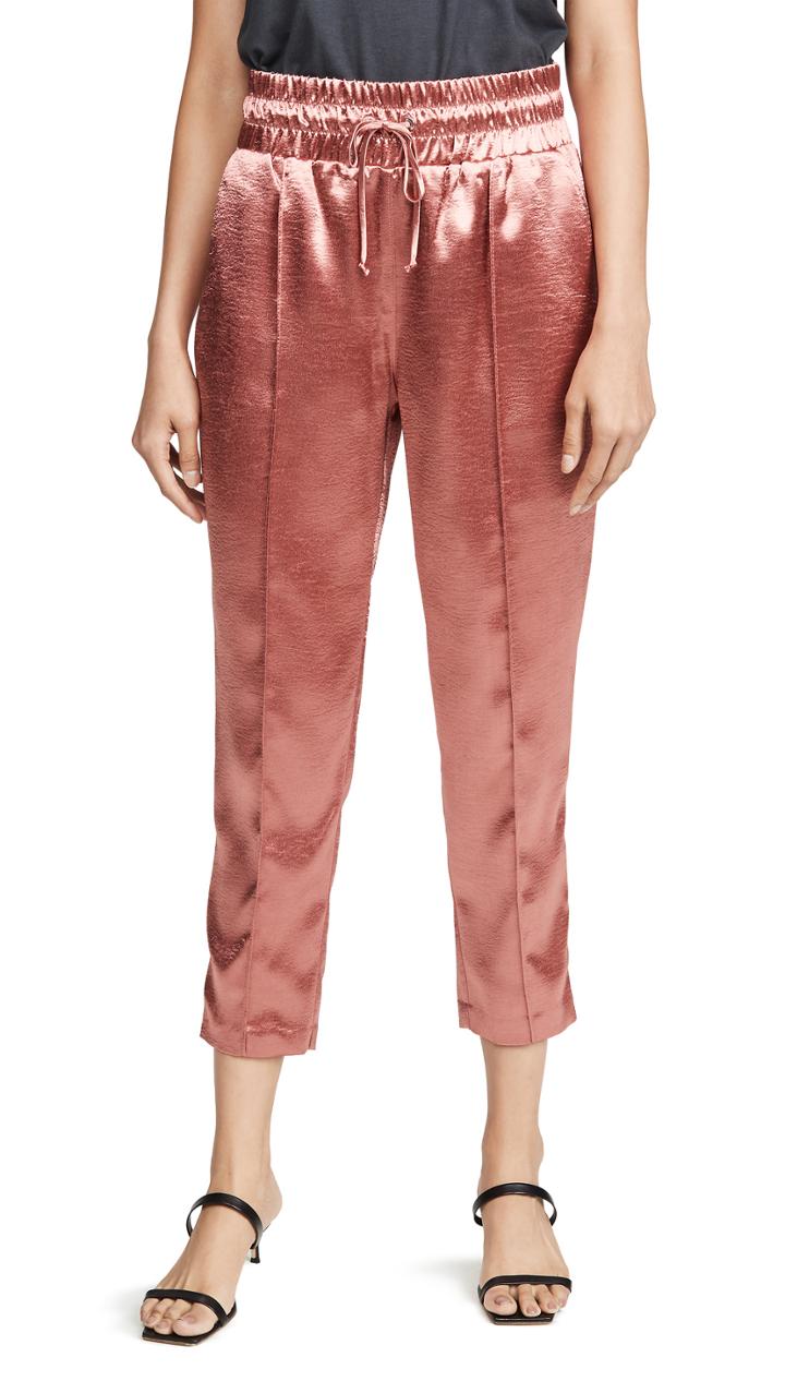 Cinq A Sept Hammered Satin Adalie Pants