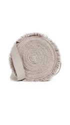 Caterina Bertini Woven Circle Crossbody Bag