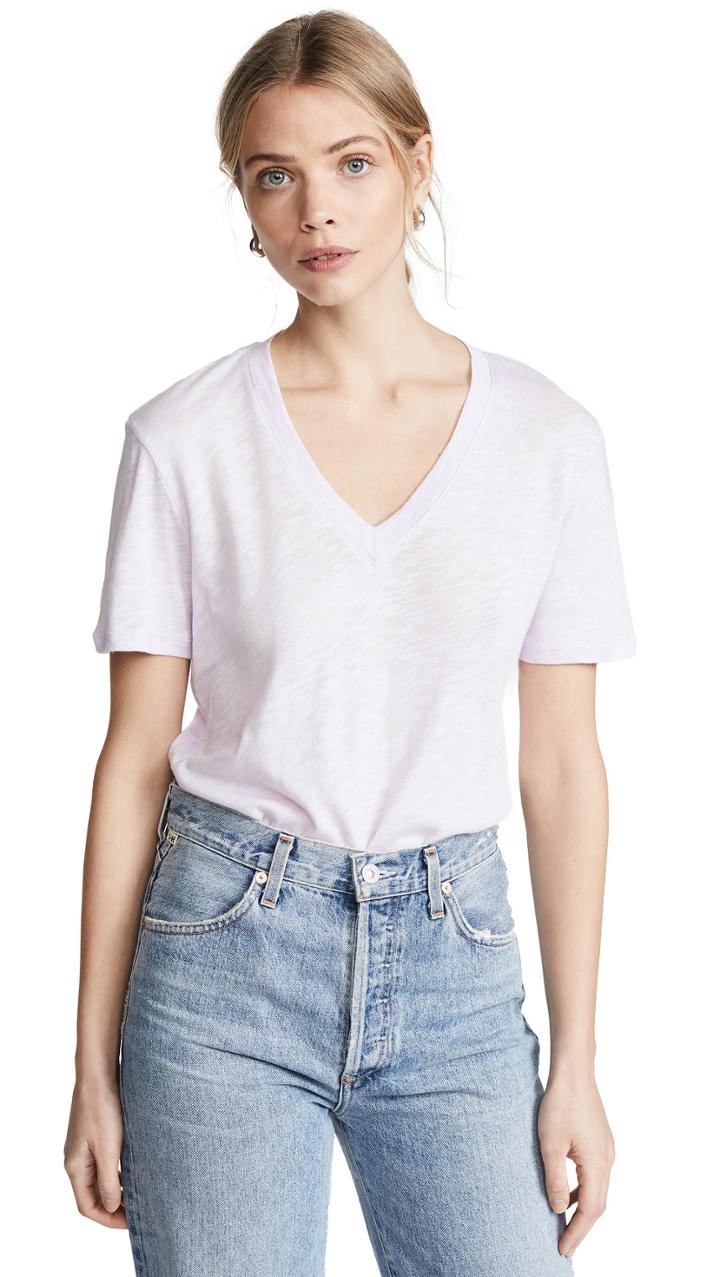 Splendid Everly V Neck Tee